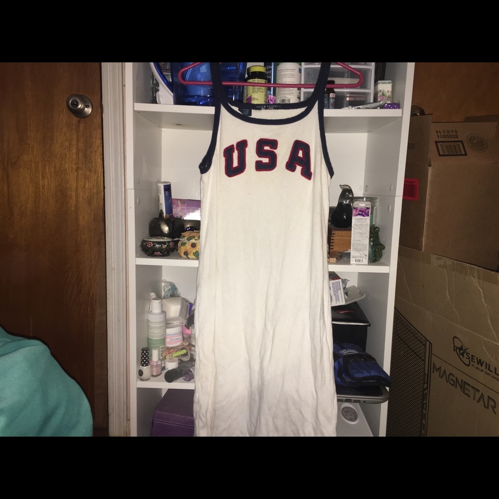 Ralph Lauren vintage USA Olympic tank dress